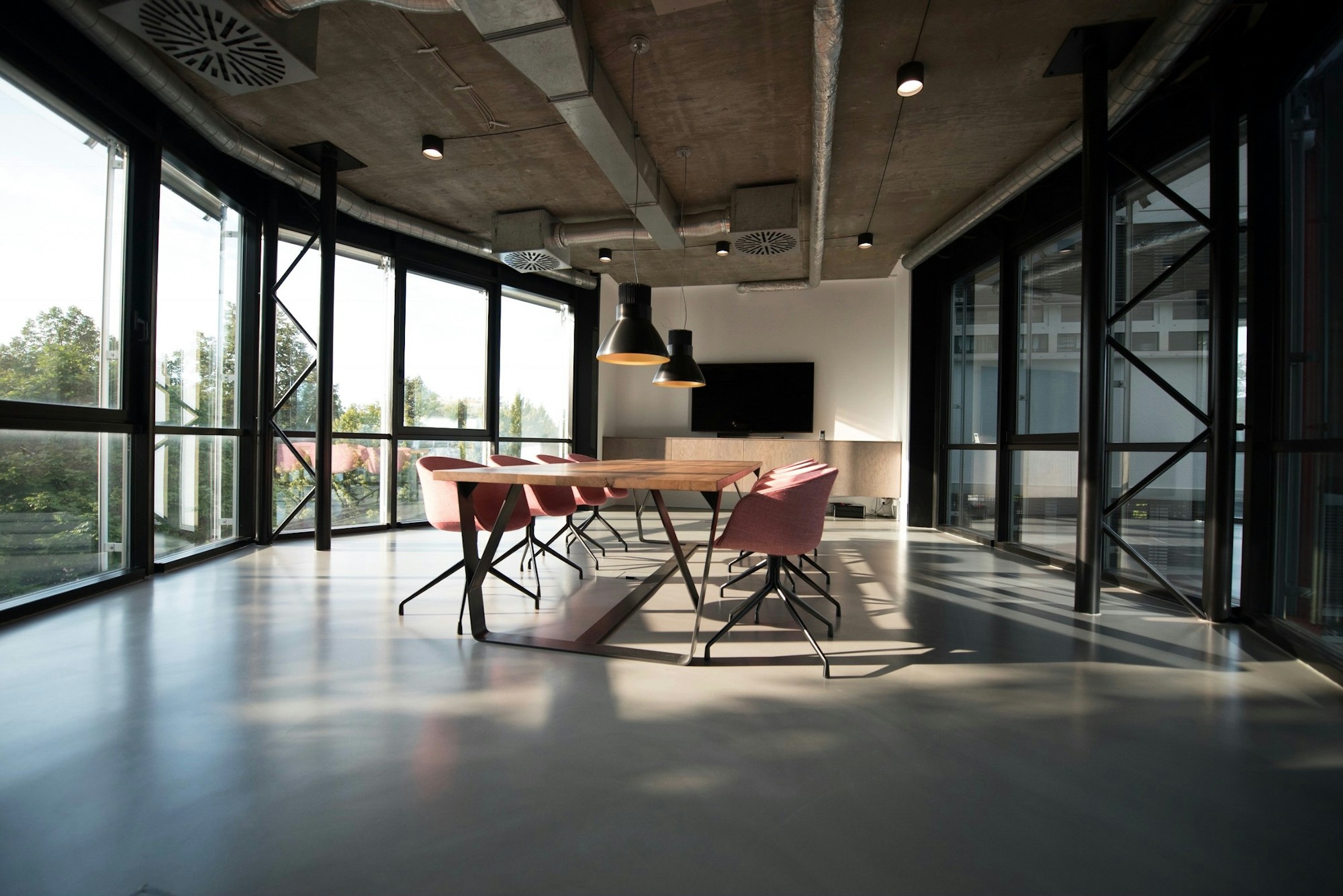 Light-filled office space